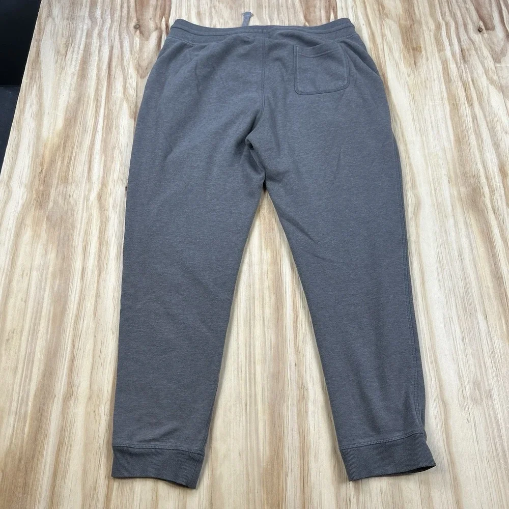 The North Face Men's XL Gray Tapered Sweatpants Joggers Fleece Casual